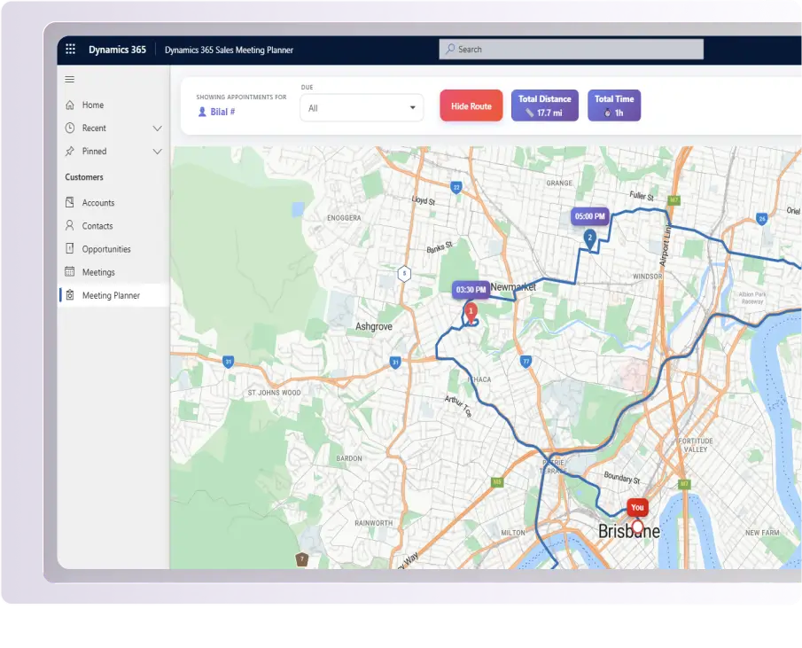 Map View