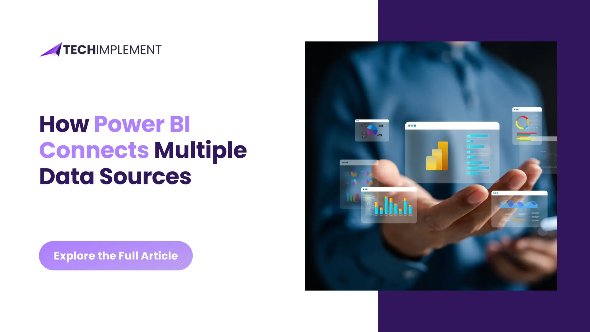 How Power BI Connects Multiple Data Sources